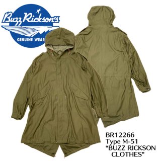 【Buzz Rickson's バズリクソンズ】ジャケット/Type M-51 “BUZZ RICKSON CLOTHES”
 BR12266