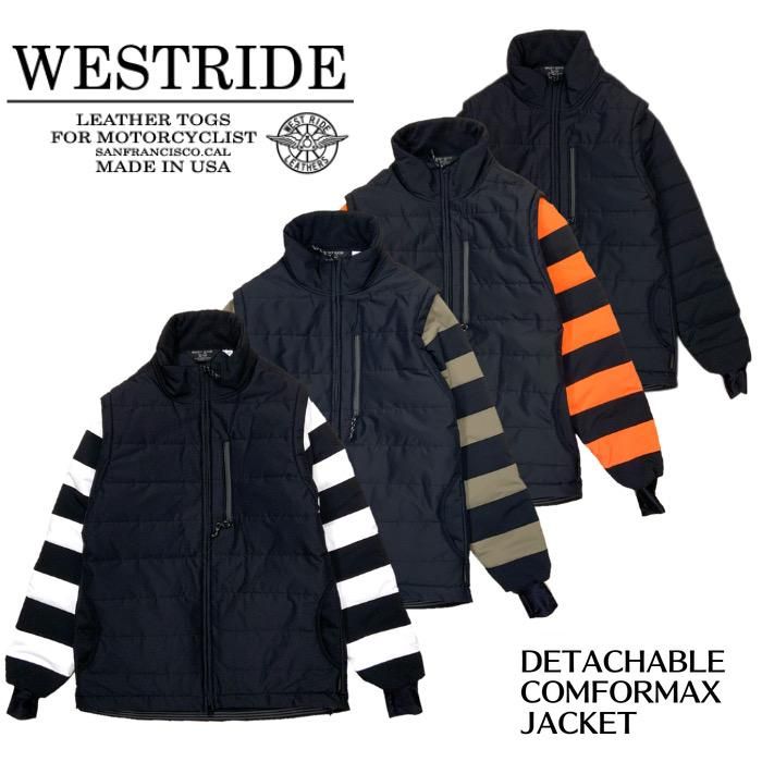 WEST RIDE/ウエストライド】 ジャケット/DETACHABLE COMFORMAX WEST RIDE/ウエストライド】 ジャケット/DETACHABLE COMFORMAX