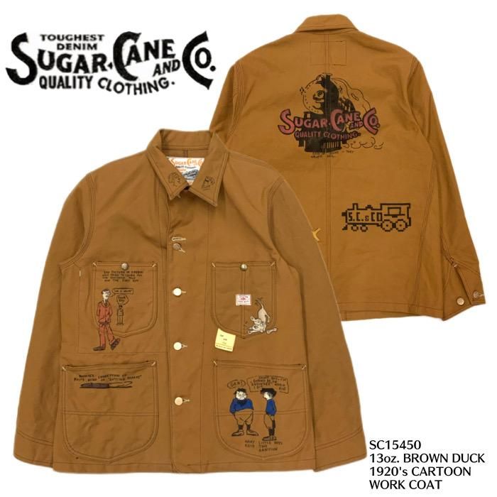 SUGAR CANE/シュガーケーン】 ジャケット/ SC15450 / 13oz. BROWN DUCK