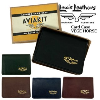 【Lewis Leathers/ルイスレザーズ】カードケース  Card Case　Vege Horse