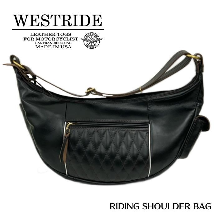 WESTRIDE/ウエストライド】 バッグ /RIDING SHOULDER BAG ーー WESTRIDE/ウエストライド】 バッグ /RIDING SHOULDER BAG ーー