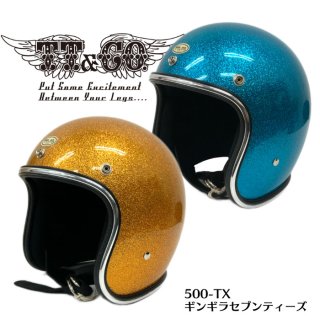 【TT&CO】ヘルメット/500TX ジェットヘルメット/GINGIRA 70's 