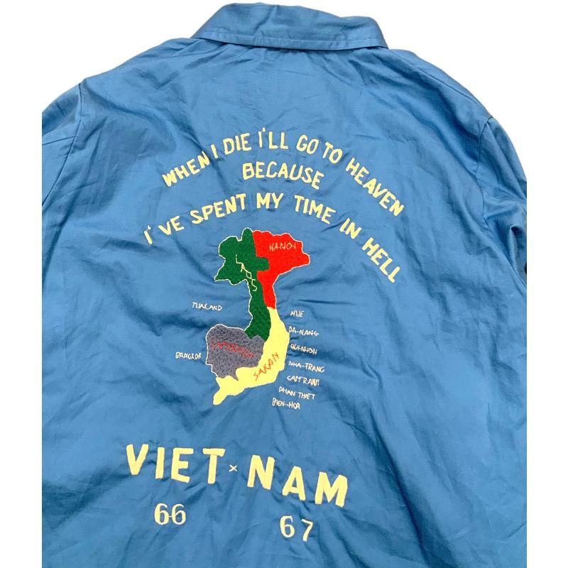 東洋エンタープライス ベトジャン　ブルゾン　スカジャン　コーチジャケット　マップ Lot No. TT15275 / Mid 1960s Style Cotton Vietnam Jacket