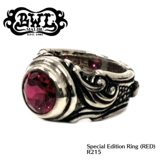 【BWL/ビルウォールレザー】リング/Special Edition Ring(REDCZ)/ R215