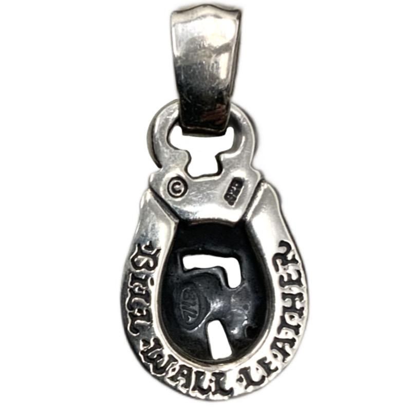 ビルウォールレザー　ペンダント Bill Wall Leather（ビルウォールレザー）【EXCLUSIVE】Hammered