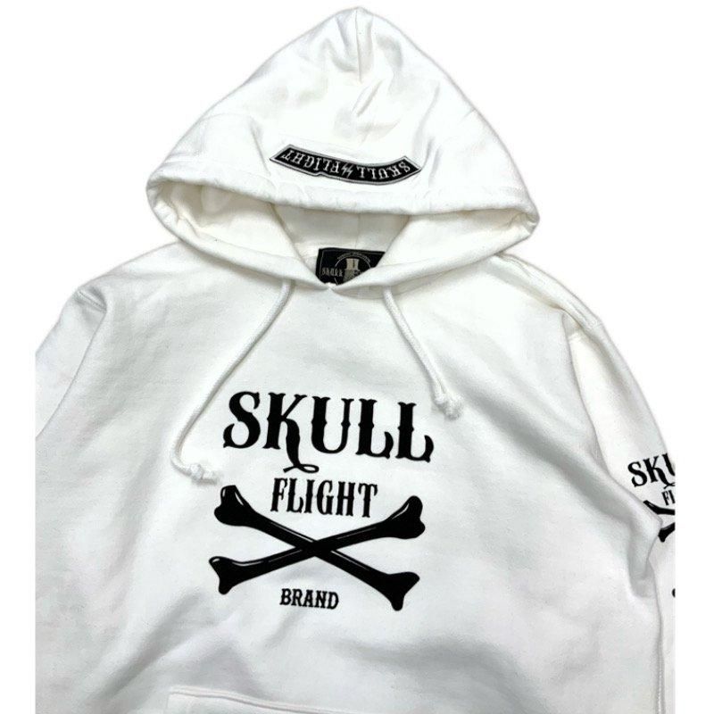 SKULL FLIGHT/スカルフライト】プルオーバー/ Cross Bone：SFPH24-004
