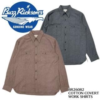 Buzz Rickson's Хꥯ󥺡Ĺµ/COTTON COVERT WORK SHIRTS/BR26082