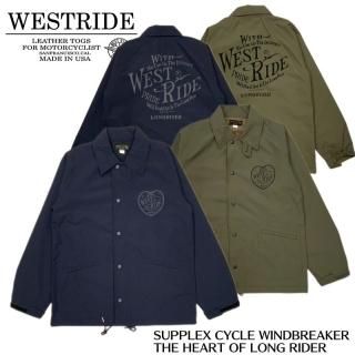 WESTRIDE/ȥ饤ɡۥ㥱å/SUPPLEX CYCLE WINDBREAKERTHE HEART OF LONG RIDER HR005