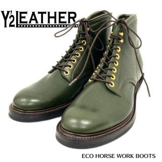 Y'2LEATHER/磻ġ쥶ۥ֡/ ECO HORSE WORK BOOTS/ES-02
