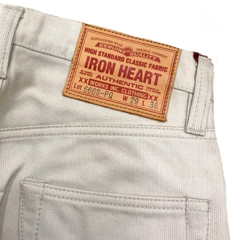 IRON HEART / アイアンハート】ボトム/ 14oz ヘビーピケ スリム