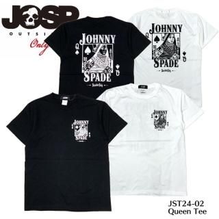 JOHNNY SPADE/ ˡڡɡ T[QUEEN OF SPADE] TEE / jst24-02