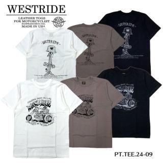 WEST RIDE/ȥ饤ɡT/PT.TEE.24-09