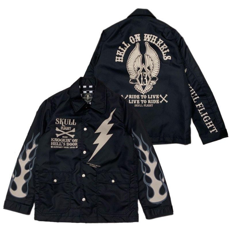 【本日限定価格】SKULL FUGHT スカルフライト Wライダースジャケット 未使用 SKULL FLIGHT スカルフライト ダブルライダースジャケット