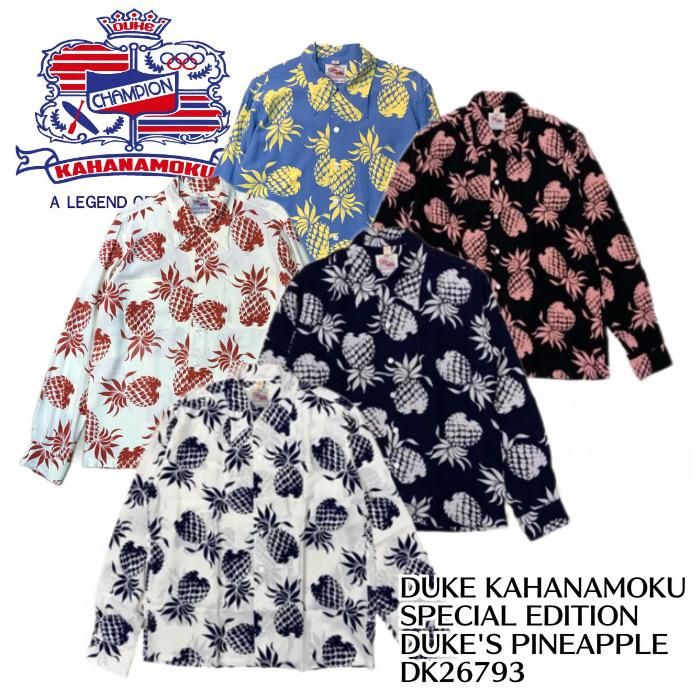 東洋エンタープライズ】 長袖シャツ/ “DUKE'S PINEAPPLE 東洋エンタープライズ】 長袖シャツ/ “DUKE'S PINEAPPLE