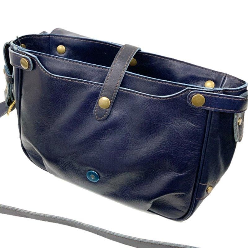 Y'2LEATHER/ワイツーレザー】 BG-10-S/インディゴホースメール Y'2LEATHER/ワイツーレザー】 BG-10-S/インディゴホースメール