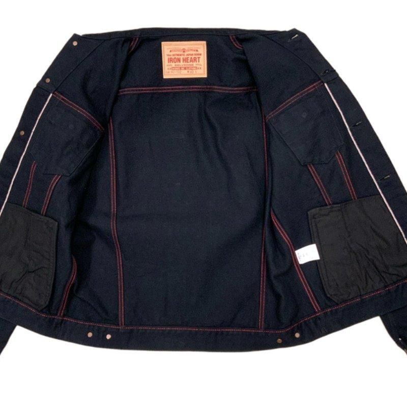 タグ付き未使用品 IRON HEART ダブルマッキーノジャケット XXXL