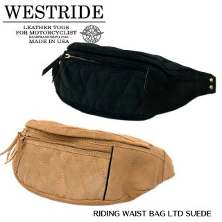 WESTRIDE/ȥ饤ɡۥХå /RIDING WAIST BAG LTD SUEDE