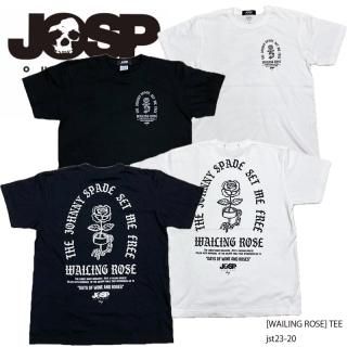 JOHNNY SPADE/ ˡڡɡ T [WAILING ROSE]TEE / jst23-20