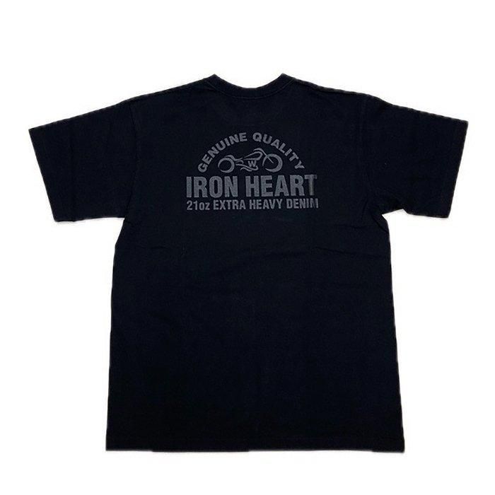 IRON HEART 日本製 21 バックプリント Tシャツ L アイアンハート IRON HEART / アイアンハート】 Tシャツ/ IHT-2504 /7.5ozヘビー