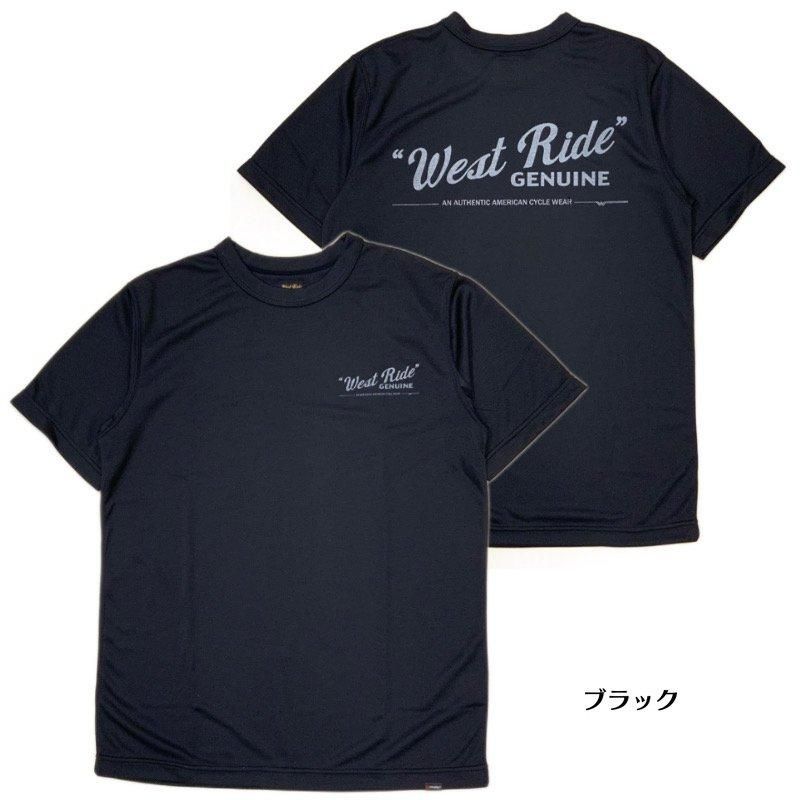 WEST RIDE/ウエストライド】Tシャツ/ POWER DRY TEE-1: GENUINE