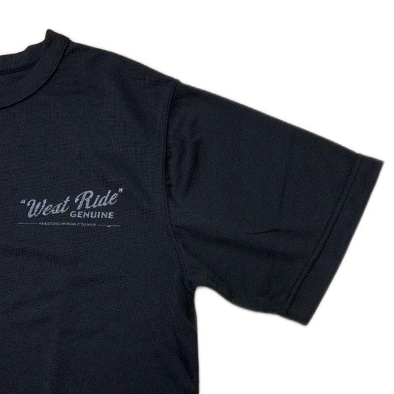 West Ride Tシャツ WESTRIDE ウエストライド【POWER DRY TEE-2】≪AND SPEED
