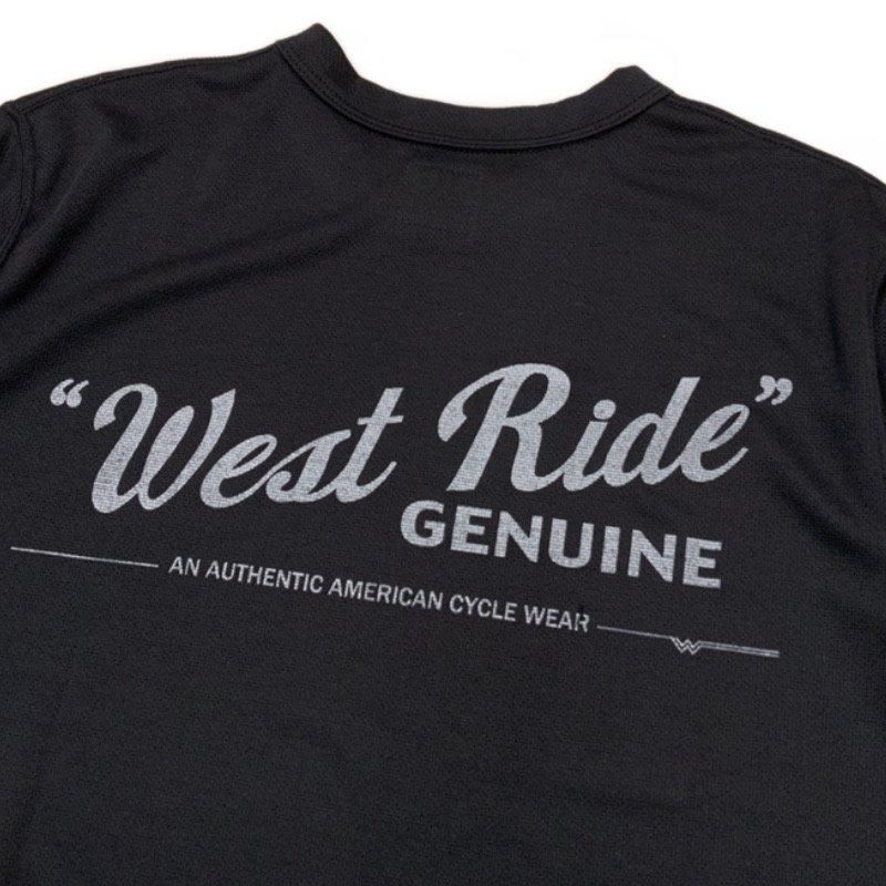 WEST RIDE/ウエストライド】Tシャツ/ POWER DRY TEE-1: GENUINE