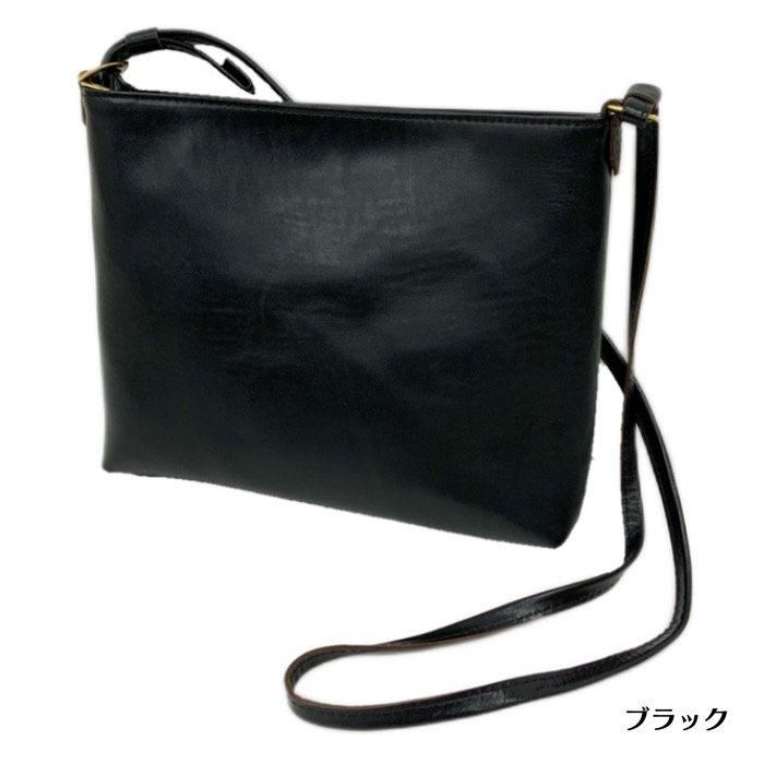 Y'2LEATHER/ワイツーレザー】 レザーサコッシュバッグ BG-18 ーー