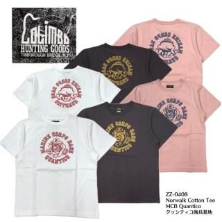 COLIMBO/ܡT / ZZ-0408 / Norwalk Cotton Tee MCB Quantico ƥʼϡΡ åȥ Tġ