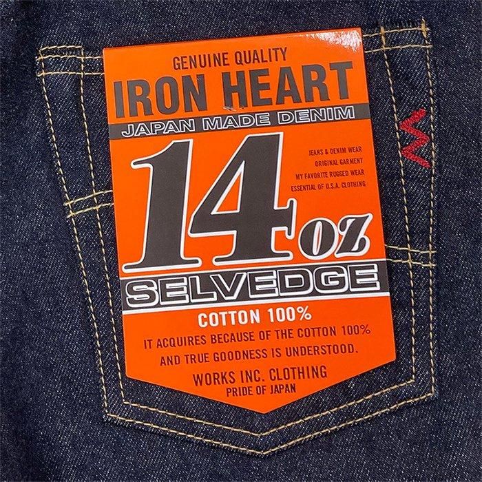 IRON HEART / アイアンハート】ボトム/634S-14 140zセルビッチ IRON HEART / アイアンハート】ボトム/634S-14 140zセルビッチ