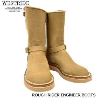 WESTRIDE/ȥ饤ɡۥ֡/ROUGH RIDER ENGINEER BOOTS 2021 TAN