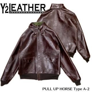 Y'2 LEATHER/磻ġ쥶ۥ쥶㥱å/ PULL UP HORSE Type A-2