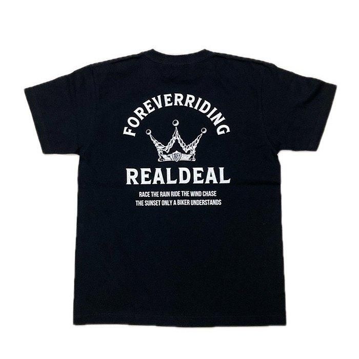 REALDEAL/リアルディール】Tシャツ/NEW CROWN/ RDT24-02