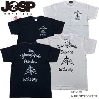 JOHNNY SPADE/ ˡڡɡ T/ [IN THE CITY] POCKET TEE/jspt24-03