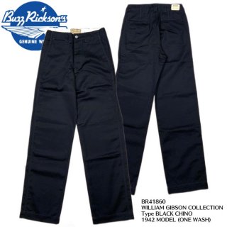 Buzz Rickson's Хꥯ󥺡ۥȥ饦/ BR41860 / WILLIAM GIBSON COLLECTION Type BLACK CHINO 1942 MODEL 