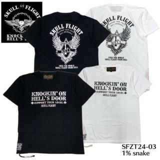 SKULL FLIGHT/ե饤ȡT/ZIP TEE1SNAKEɡSFZT24-03