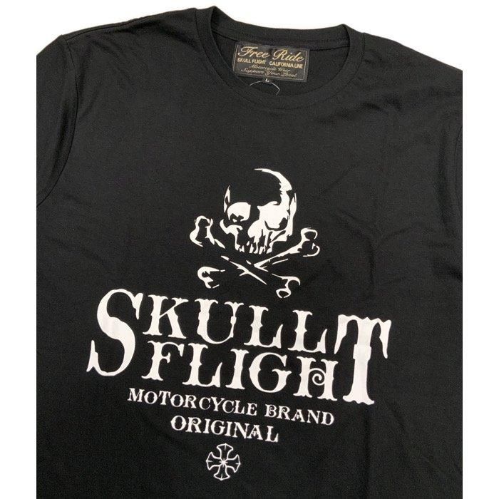 SKULL FLIGHT/スカルフライト】Tシャツ/ZIP TEE
