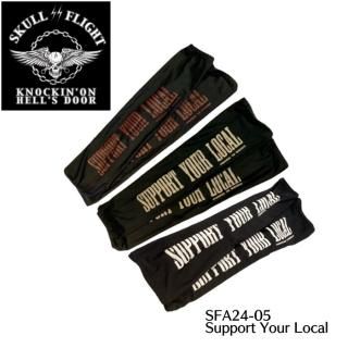 SKULL FLIGHT ե饤ȡۥ५С/SFA24-05/Support Your Local