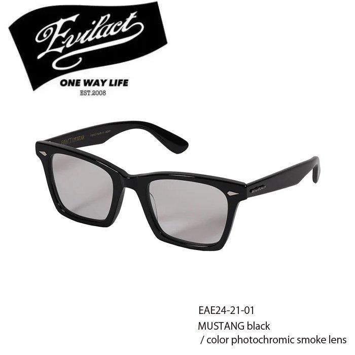 EVIL ACT/イーブルアクト】サングラス/EAE24-21-01/ MUSTANG /black
