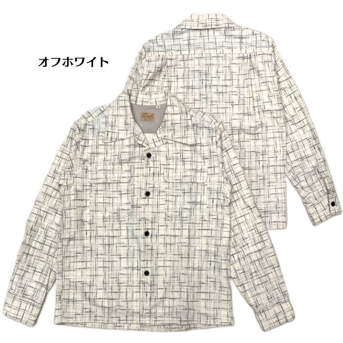 【東洋エンタープライズ】　STYLE EYES[スタイルアイズ] 長袖シャツ /SE29379 / Mid 1950s Style Flannel  Sports Shirt “SPLASH”