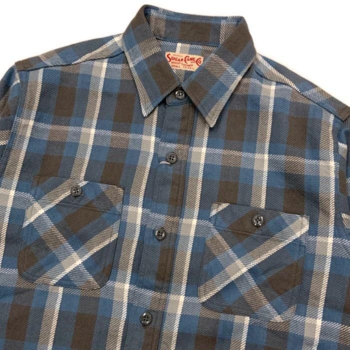 SUGAR CANE/シュガーケーン】長袖シャツ/SC29361 / TWILL CHECK