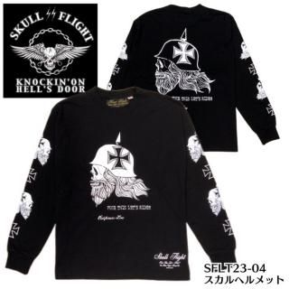 SKULL FLIGHT/ե饤ȡۥT / إå/ SFLT24-04