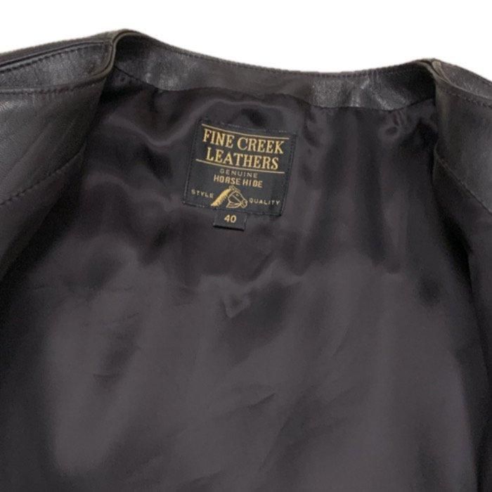 FINE CREEK LEATHERS/ファインクリークレザーズ】レザー FINE CREEK LEATHERS/ファインクリークレザーズ】レザー