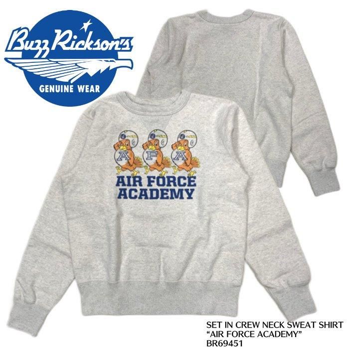 BUZZ RICKSON'S バズリクソンズ】スウェット/SET IN CREW NECK BUZZ RICKSON'S バズリクソンズ】スウェット/SET IN CREW NECK