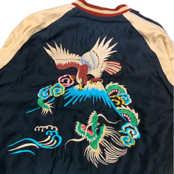 東洋エンタープライズ】 スカジャン/TT15545-119 “EAGLE & DRAGON