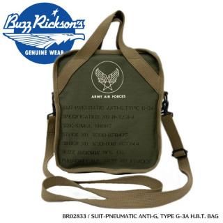 Buzz Rickson's Хꥯ󥺡ۥХå/ BR02833/ SUIT-PNEUMATIC ANTI-G, TYPE G-3A H.B.T. BAG