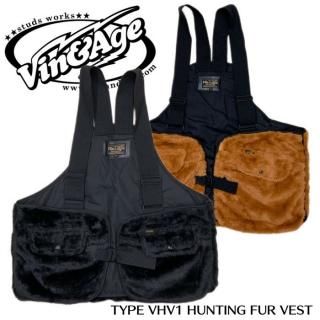 Vin&Age/󥢥ɥۥ٥/ VHV1/ HUNTING FUR VEST/ϥƥ󥰥ե٥