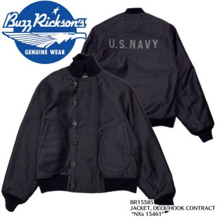 BUZZ RICKSON'S Хꥯ󥺡ۥ㥱å /BR15585 / JACKET, DECK HOOK CONTRACT NXs 15461