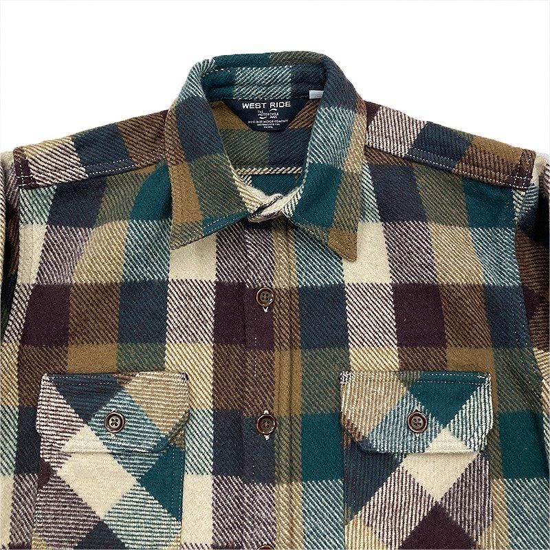WEST RIDEｘCHURCHILL ウエストライドｘチャーチル WEST RIDE/ウエストライド】シャツ/GREENVILLE SHIRTS REALDEAL仙台