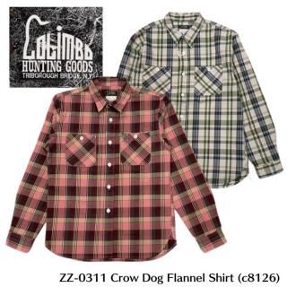 COLIMBO/ܡۥ/ ZZ-0311Crow Dog Flannel Shirtɥåեͥ륷