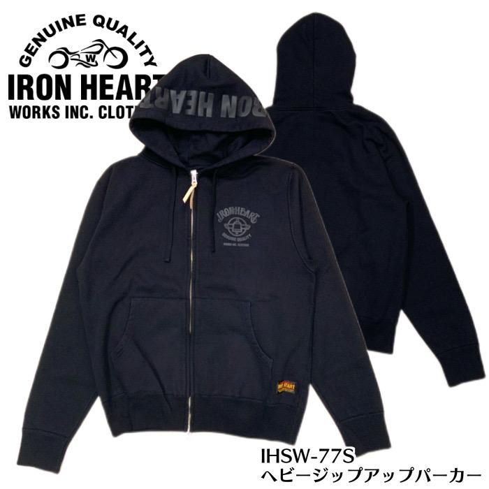 IRON HEART/アイアンハート】スウェット/ IHSW-77S /ヘビージップ